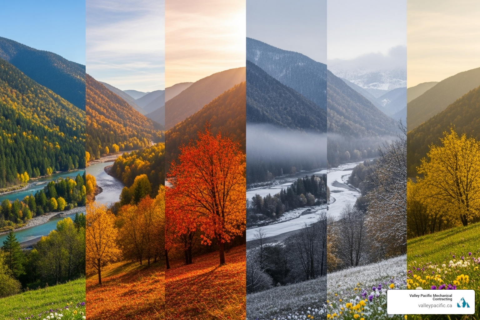 seasonal weather changes in the Fraser Valley - hvac services maple ridge