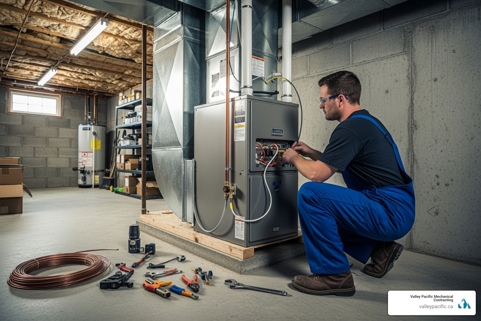Your Furnace Journey From Gas Line to Forced Air Comfort