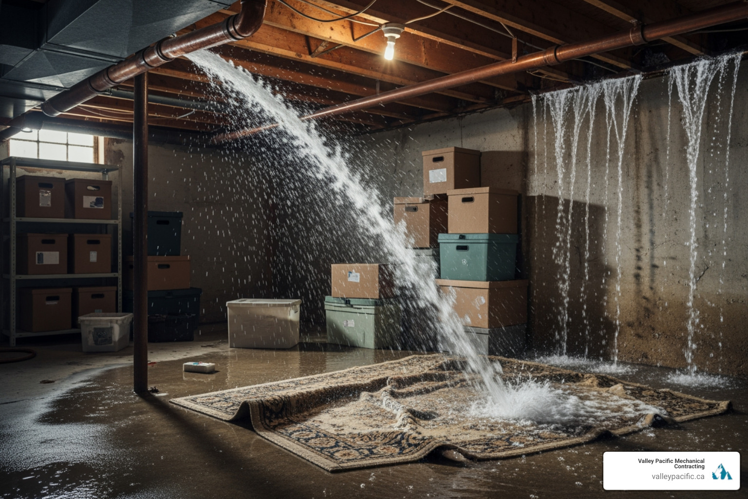 I need an emergency plumber in Maple Ridge for a burst pipe. Who is available 24/7?