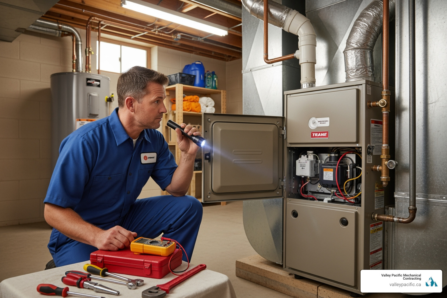 Furnace Fails? We're Your Langley Repair Crew!