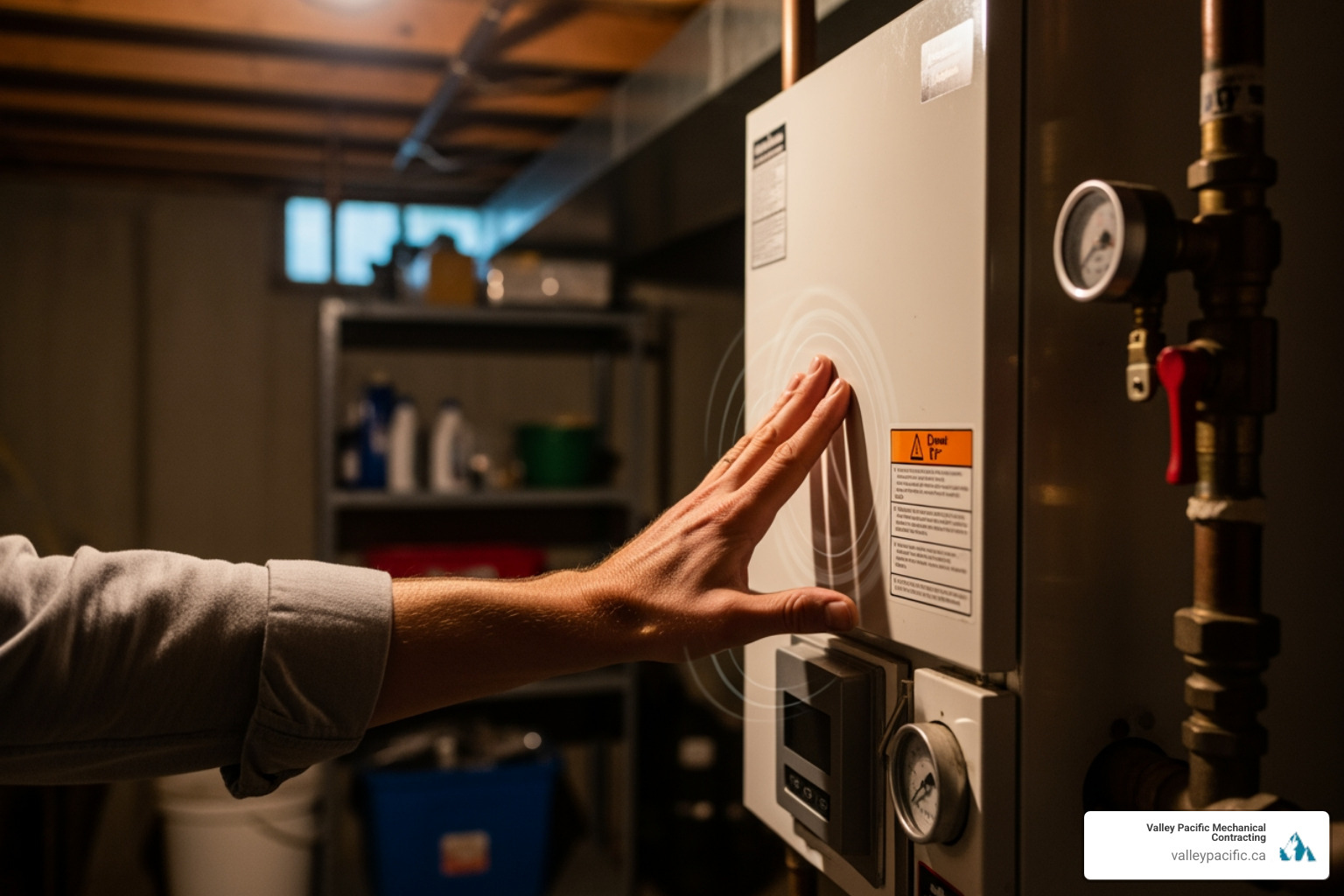 My boiler heating system is making strange noises. Who can I call in Mission, BC?