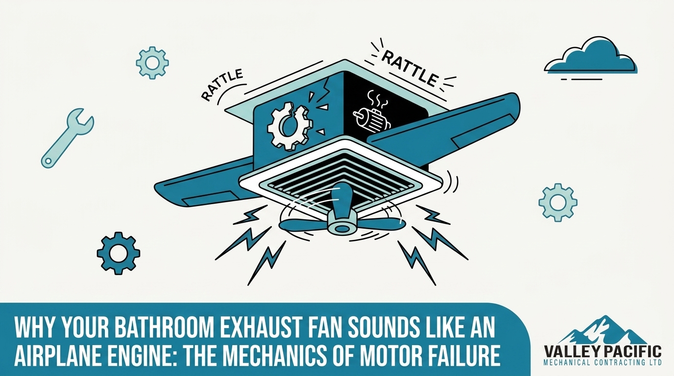 Why Your Bathroom Exhaust Fan Sounds Like an Airplane Engine