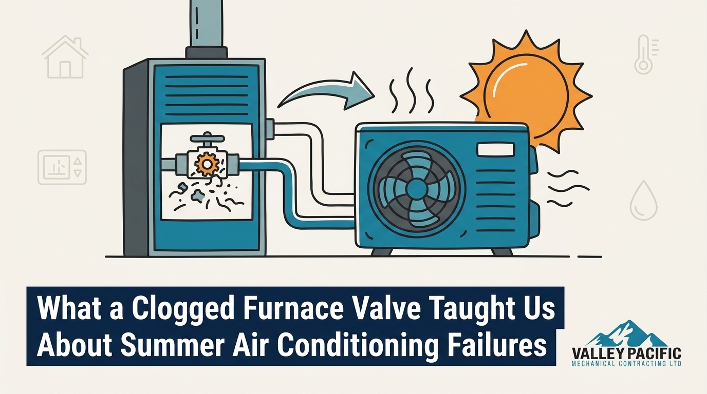 What a Clogged Furnace Valve Taught Us About Summer Air Conditioning Failures