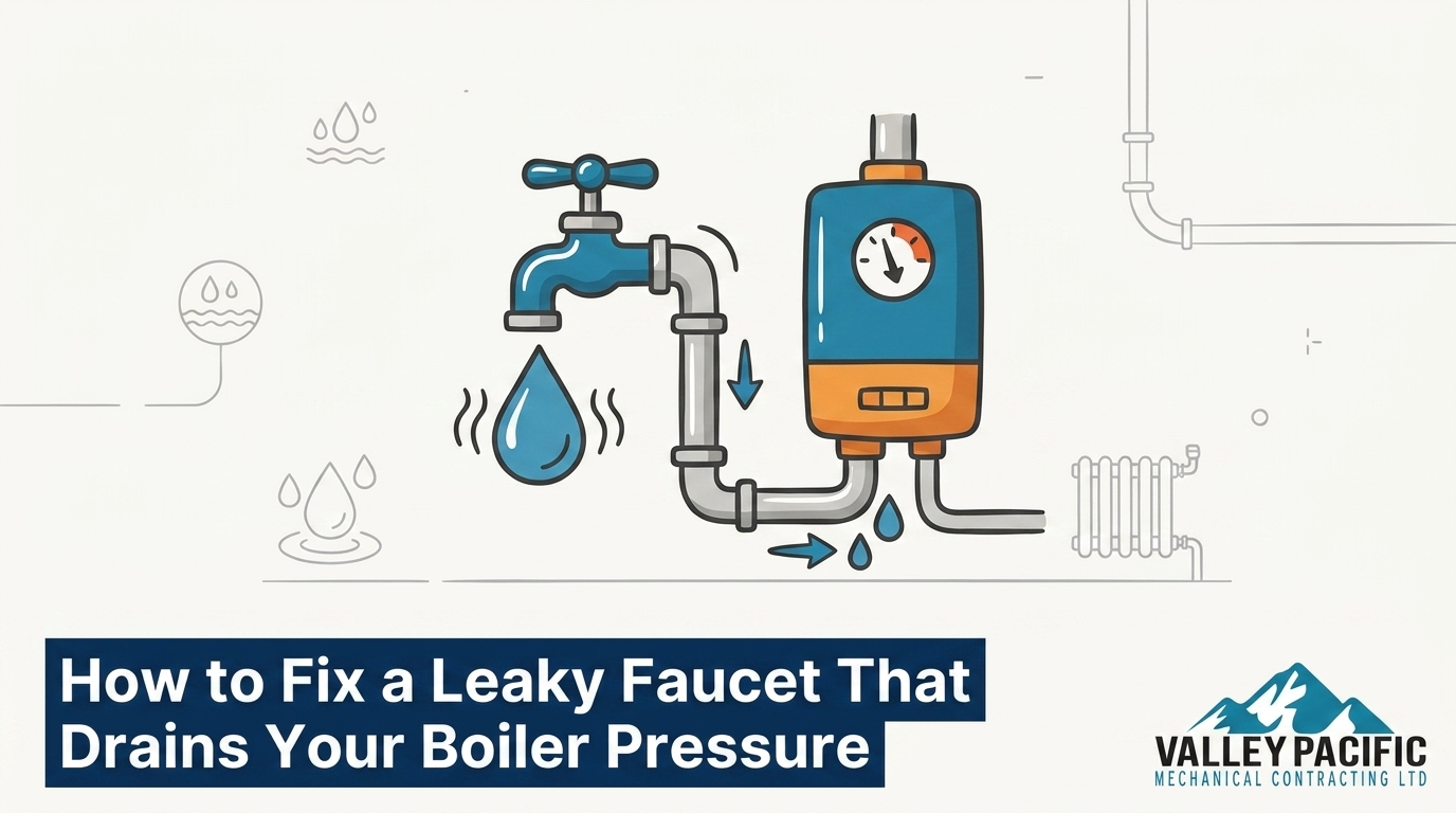 Diagnosing a Leaky Faucet That Wastes Hot Water from Your Boiler