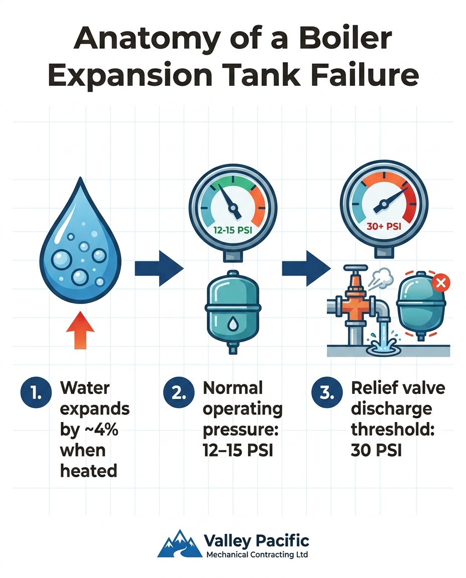 Anatomy of a Boiler Expansion Tank Failure