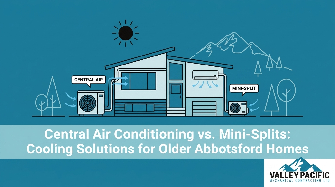Central Air Conditioning vs. Mini-Splits for Older Abbotsford Homes