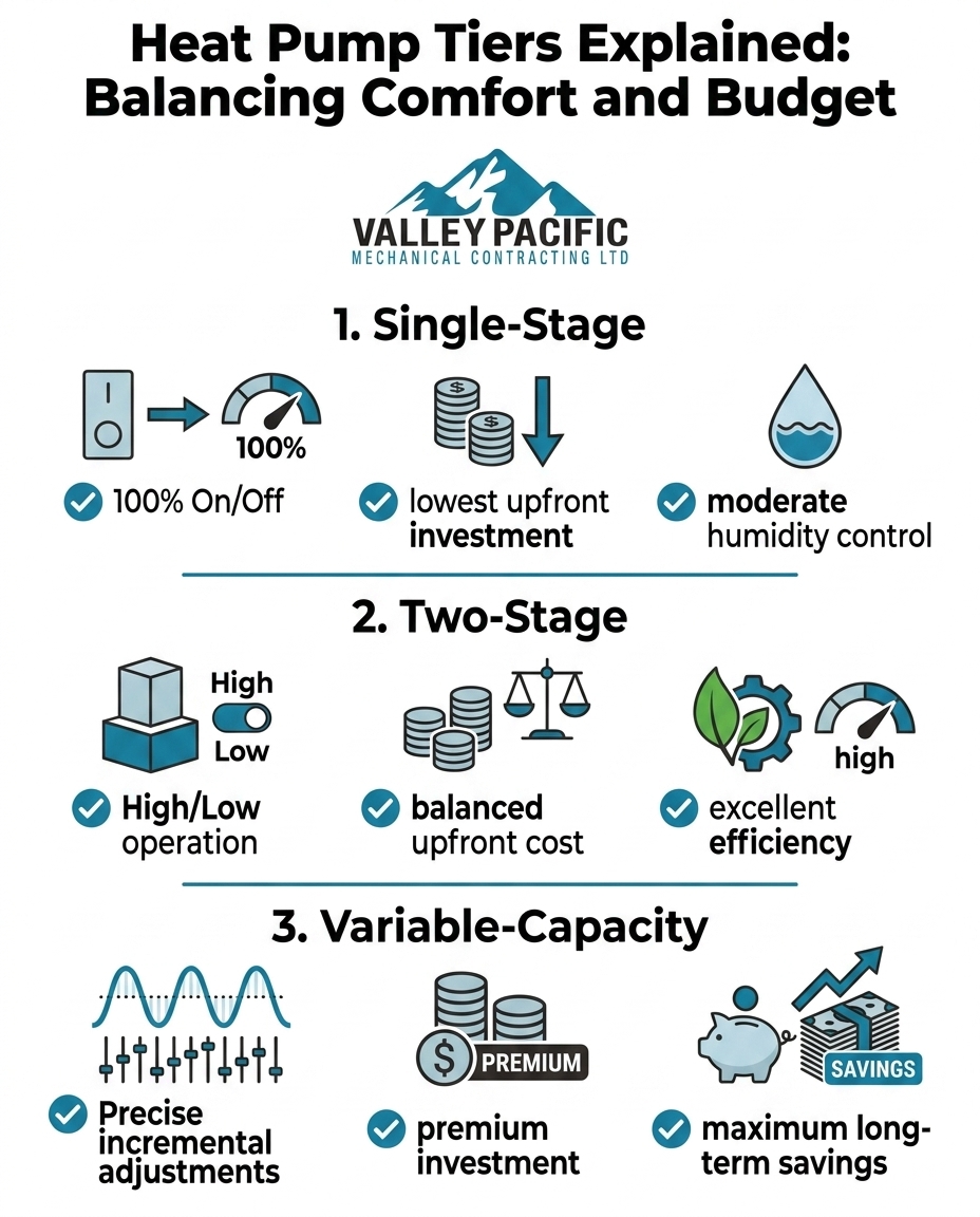 Heat Pump Tiers Explained: Balancing Comfort and Budget