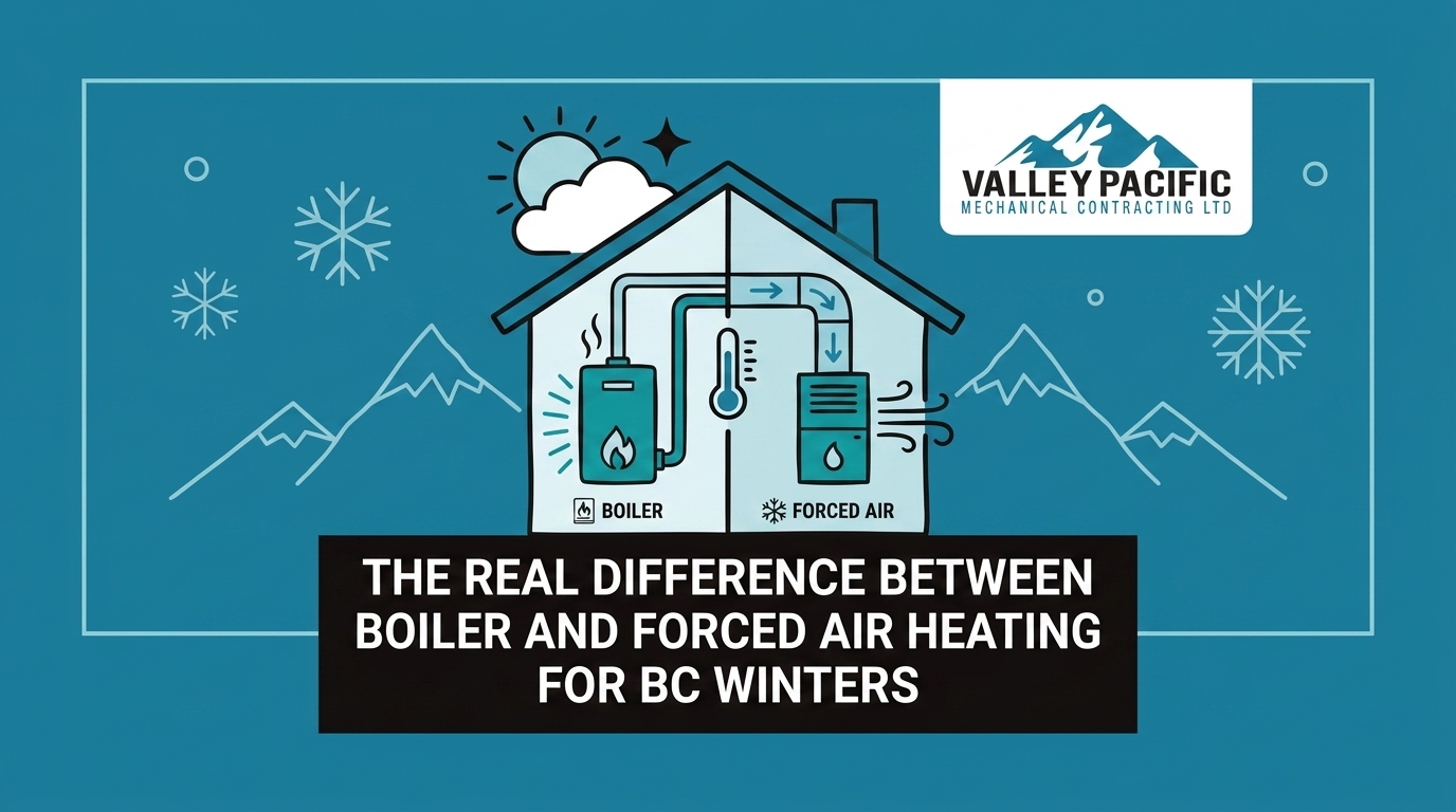 The Real Difference Between Boiler and Forced Air Heating for BC Winters