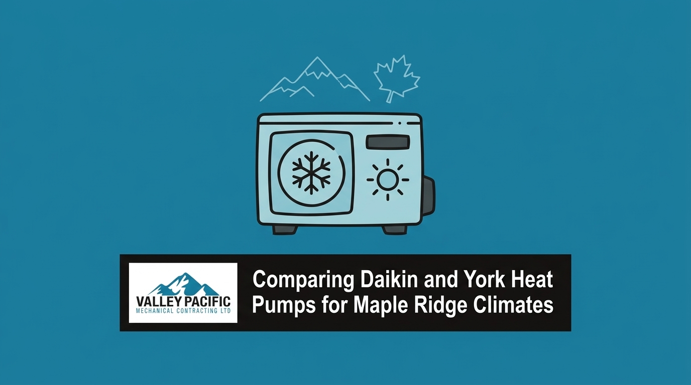 Comparing Daikin and York Heat Pumps for Maple Ridge Climates