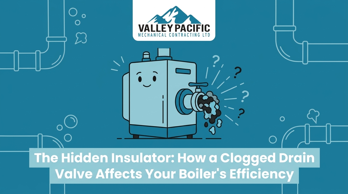 How a Clogged Drain Valve Affects Your Boiler's Efficiency