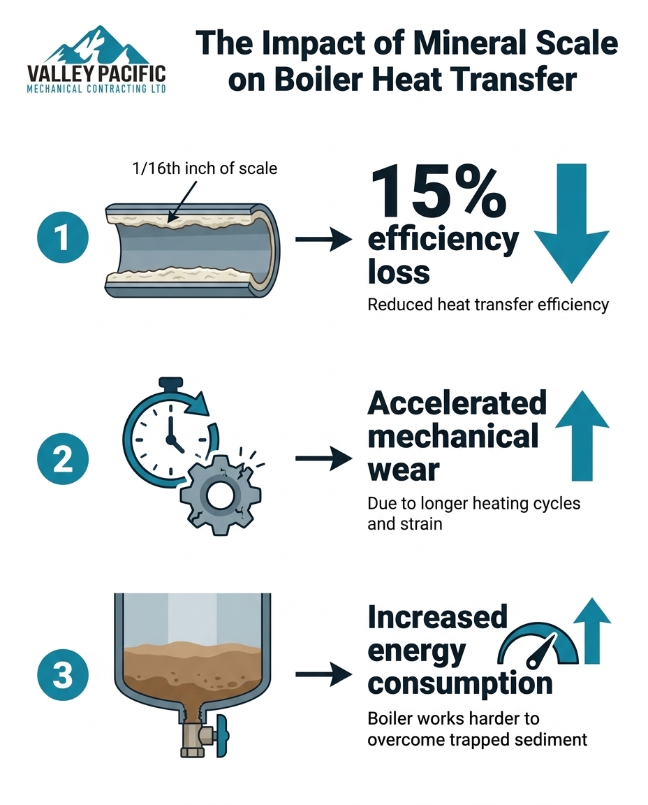 The Impact of Mineral Scale on Boiler Heat Transfer