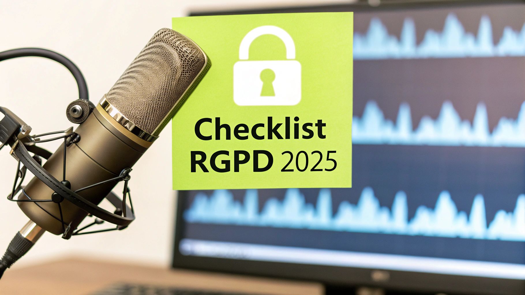 IA vocale & RGPD : la checklist conformité 2025 en 60 sec