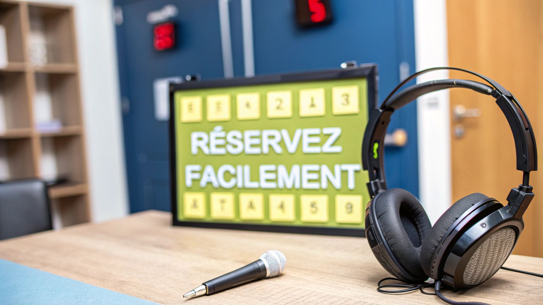 Assistant vocal réservation escape game: réservez facilement