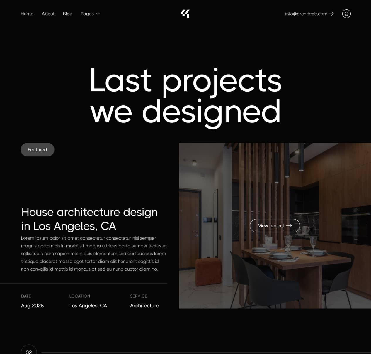 Architectr X - Portfolio Page - Architecture Firm Webflow Template