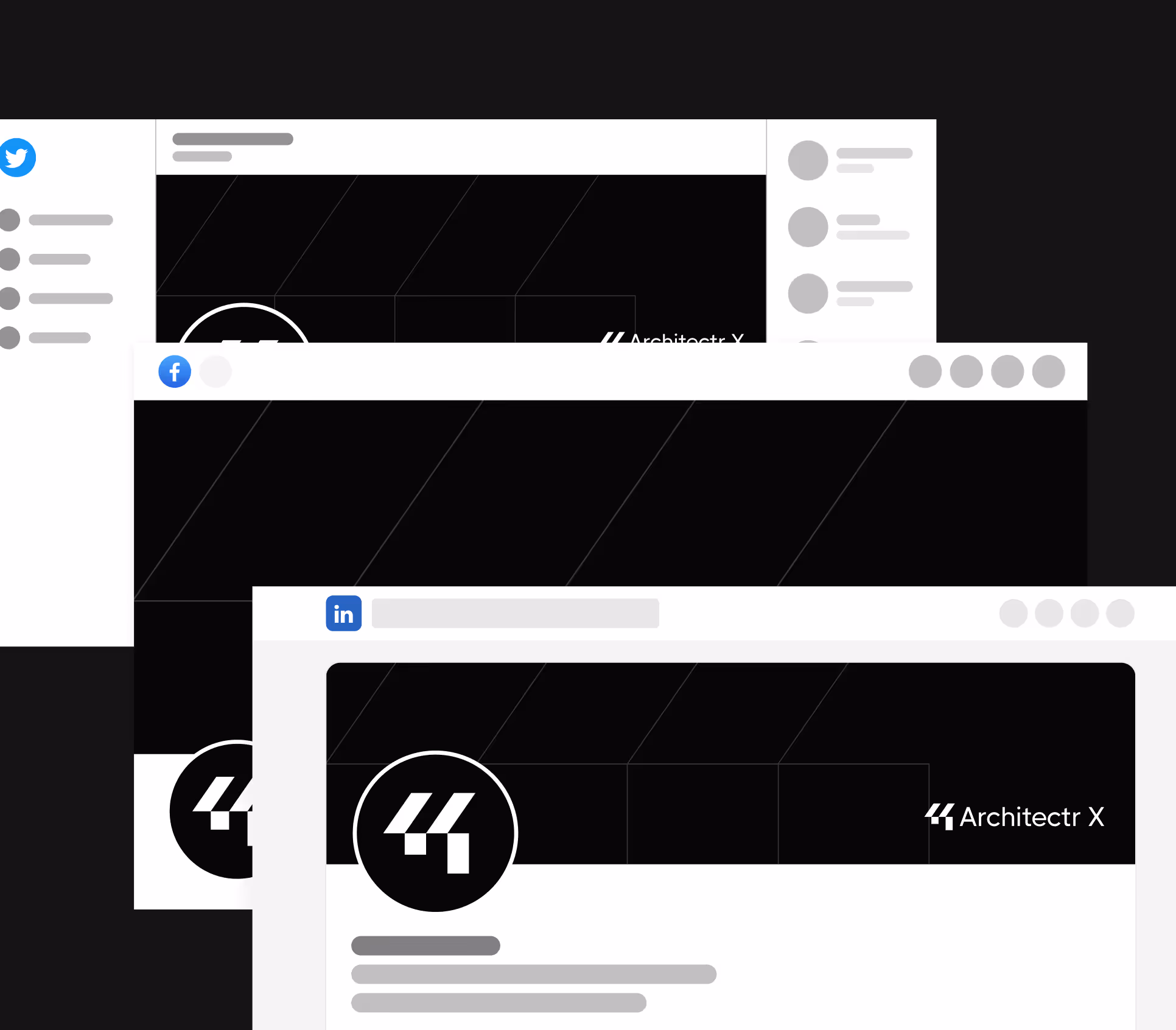 Architectr X - Social Media Assets - Architecture Firm Webflow Template