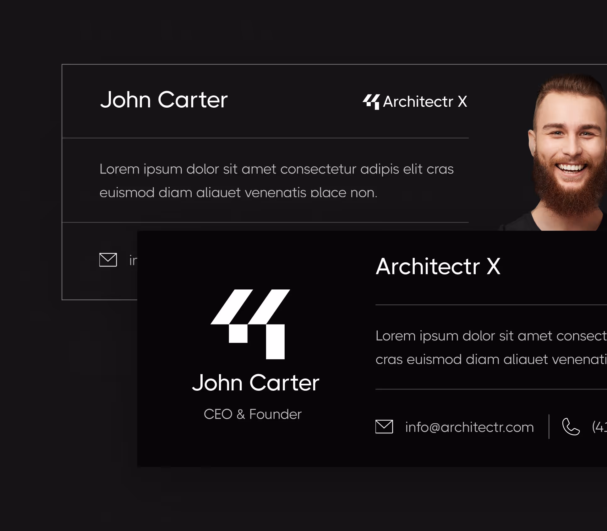 Architectr X - Email Signature - Architecture Firm Webflow Template