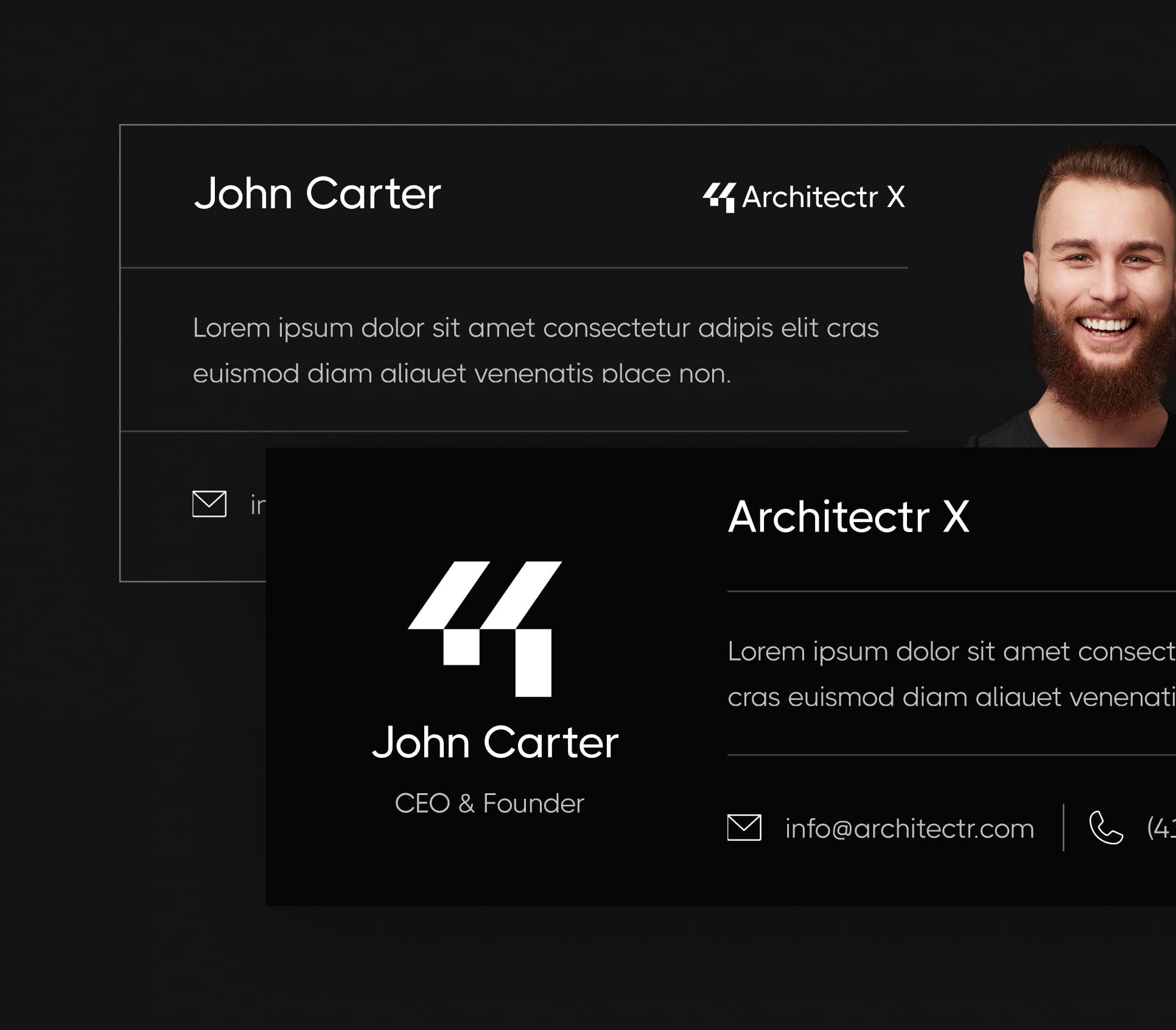 Architectr X - Email Signature - Architecture Firm Webflow Template