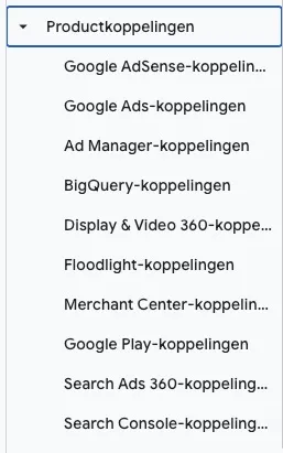GA4 is ontworpen voor naadloze integratie met andere platforms: