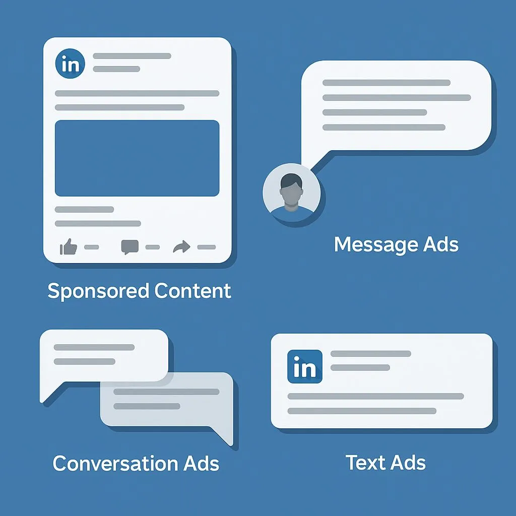 De 4 LinkedIn Ad-types voor leadgeneratie