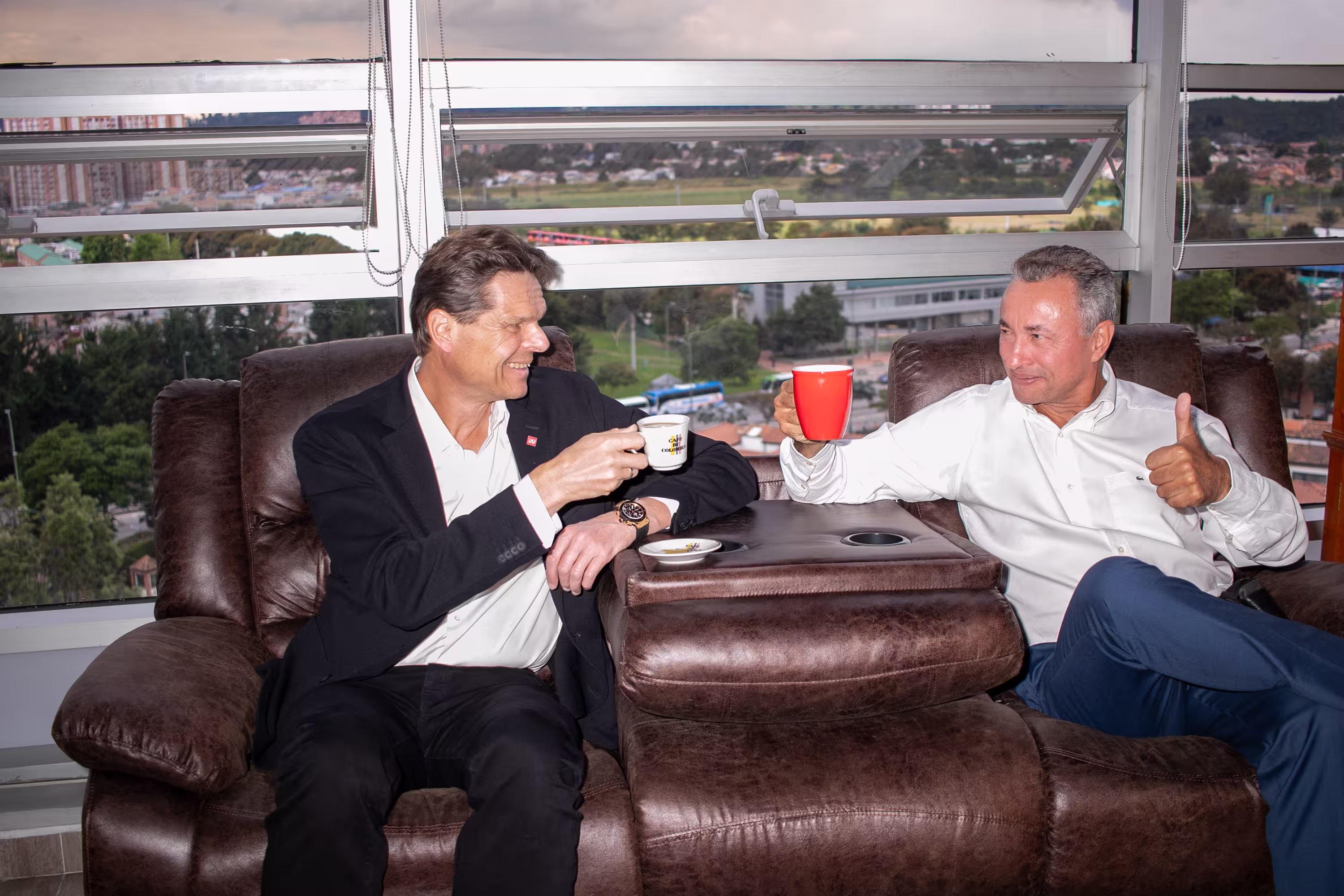 Janis Bergs and Vladimir Rojas