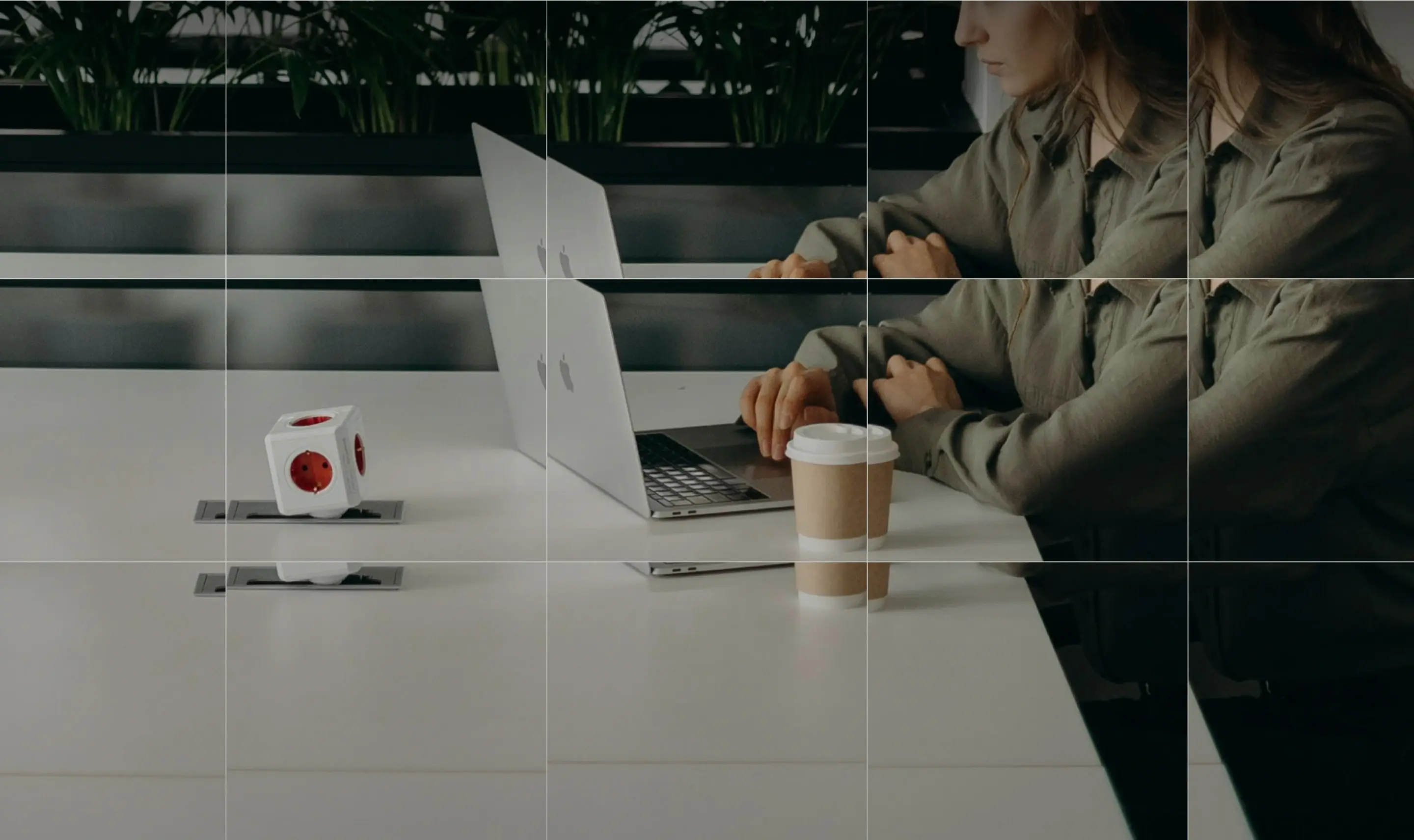 Personne travaillant devant son ordinateur