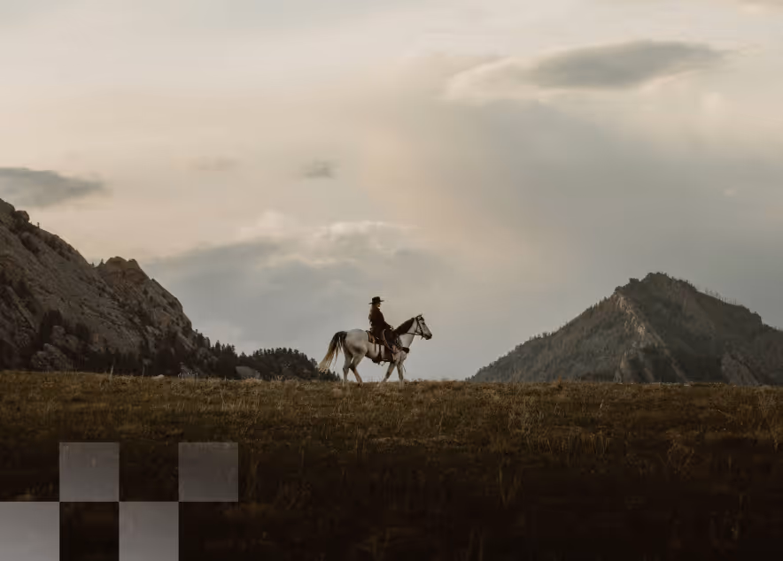 homme à cheval