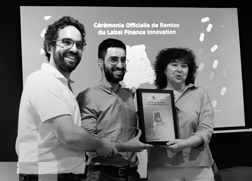 Gryzzly reçoit le label de finance innovation