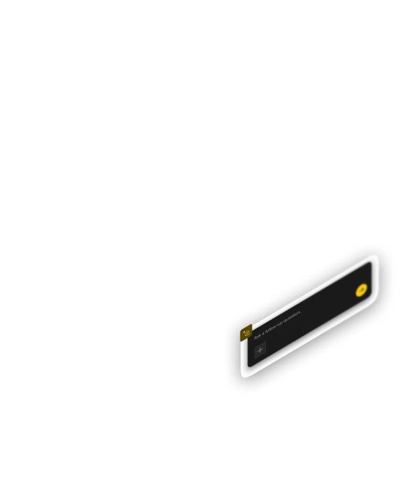 Mobile AI chat box