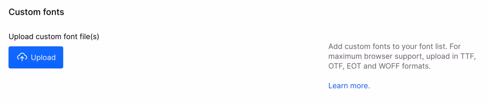 Custom Fonts - Subscription X Webflow Template