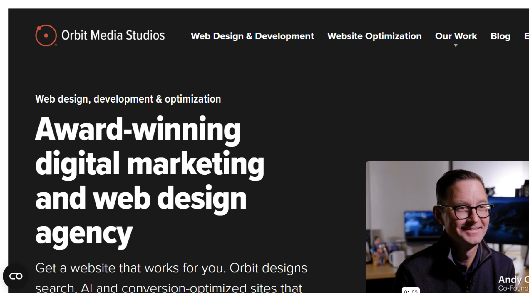 business website development