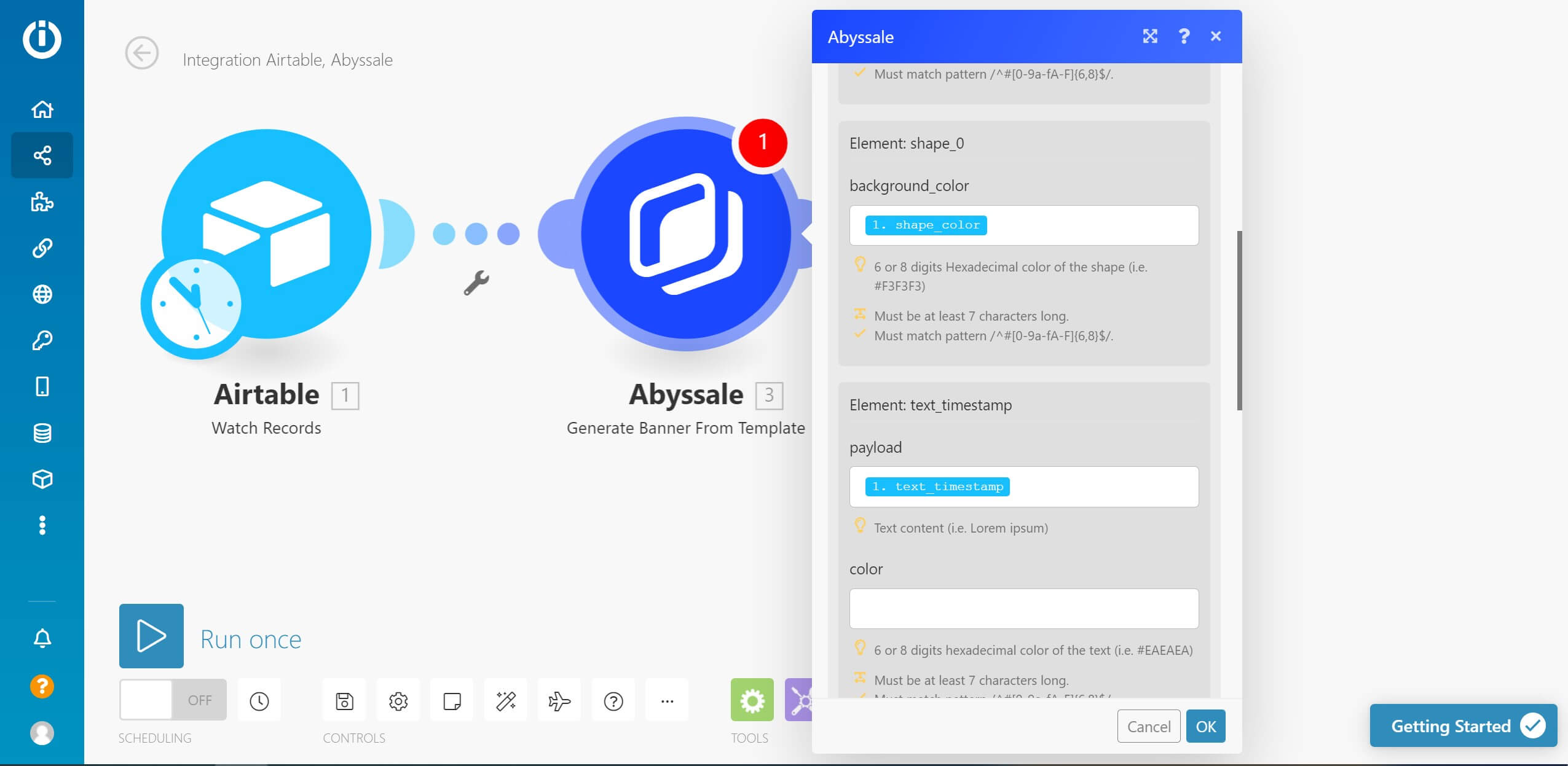 abyssale image generation module