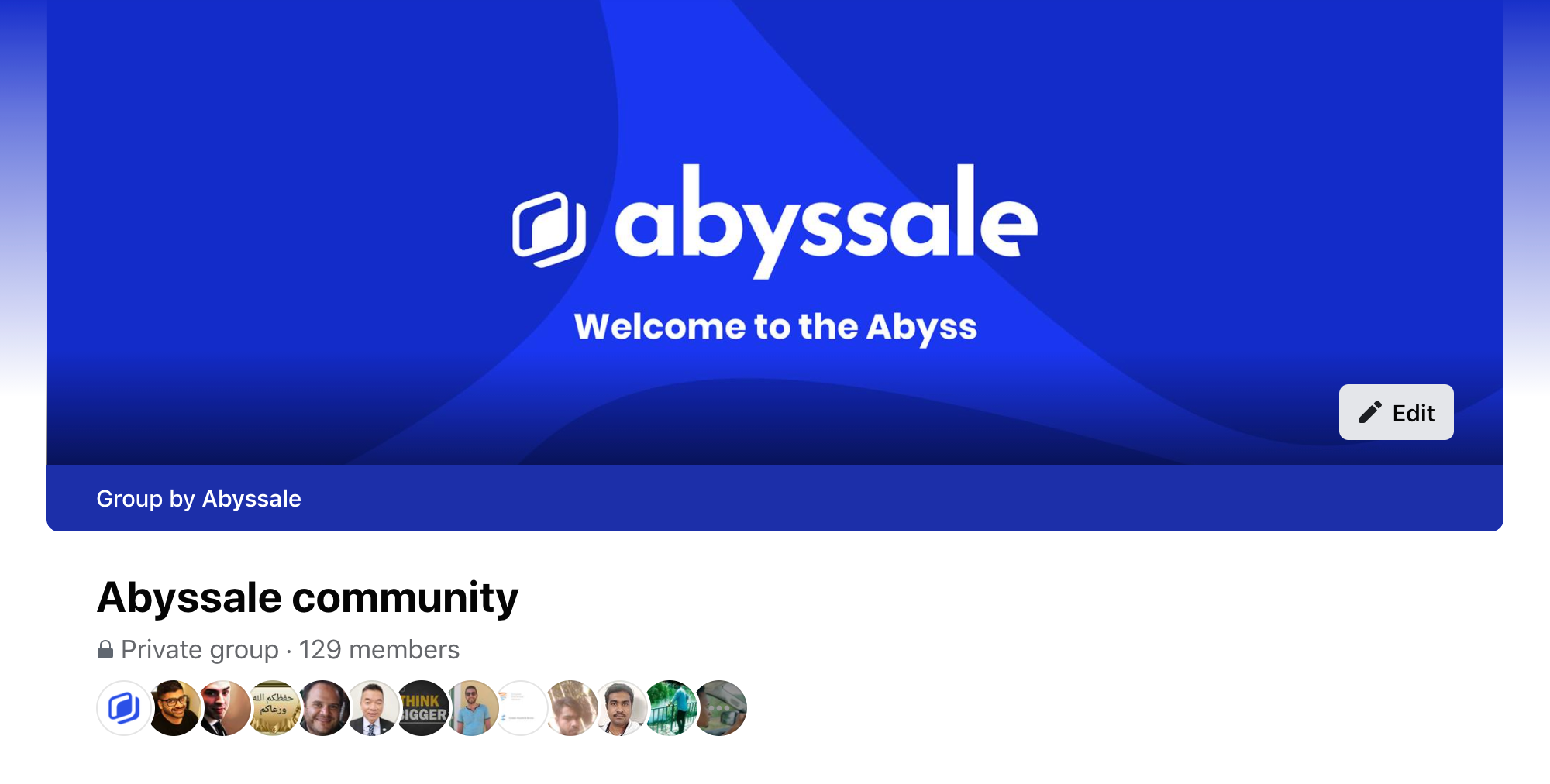 Abyssale - Facebook community