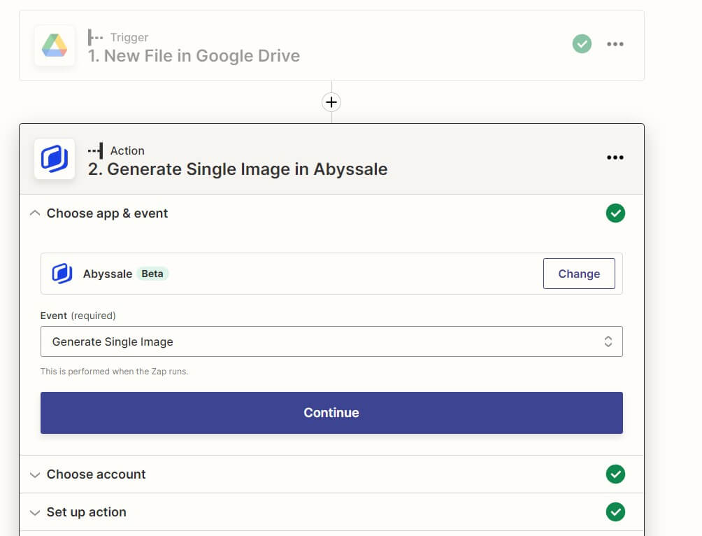 abyssale zapier module