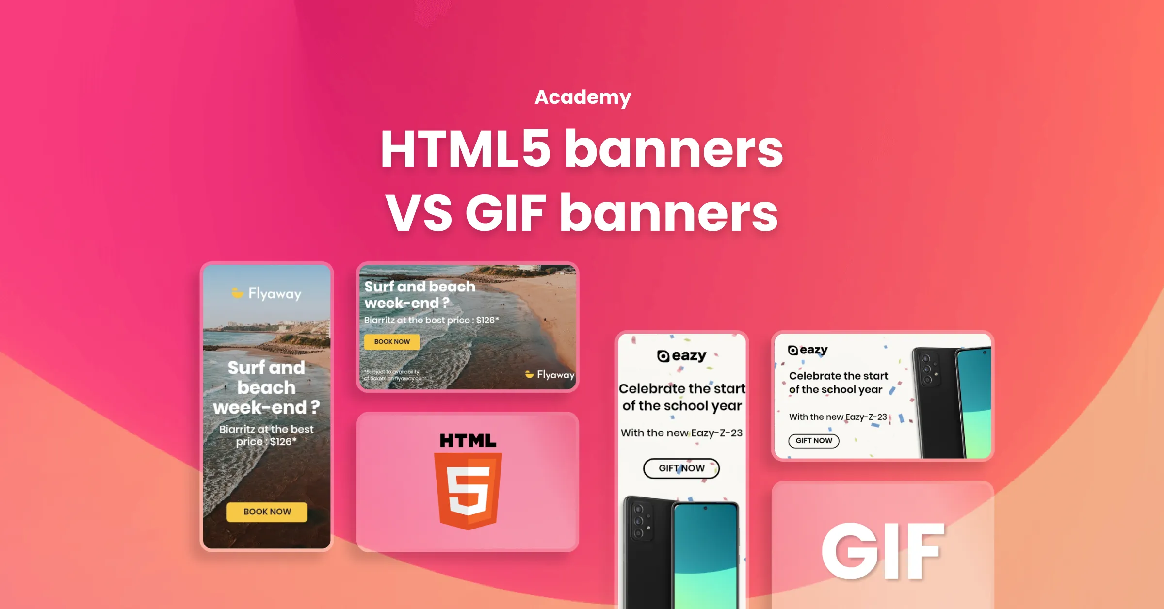 Pricing Differences Between Static, GIF, HTML5, and Rich Media Banners