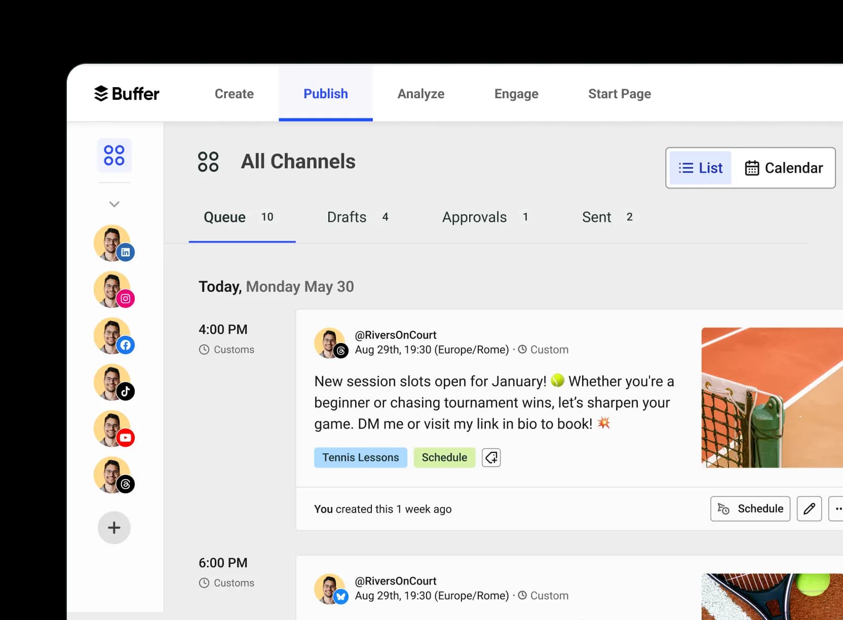 Buffer - Social Media Automation tools