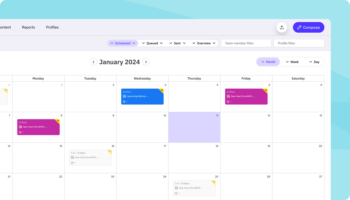 Sendible - Social Media Automation tools