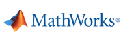 MathWorks logo with stylized orange and blue wave icon.
