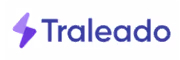 Traleado company logo with a stylized purple lightning bolt symbol and the name Traleado in purple text.
