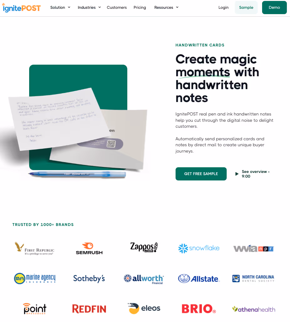 IgnitePOST  Case Study