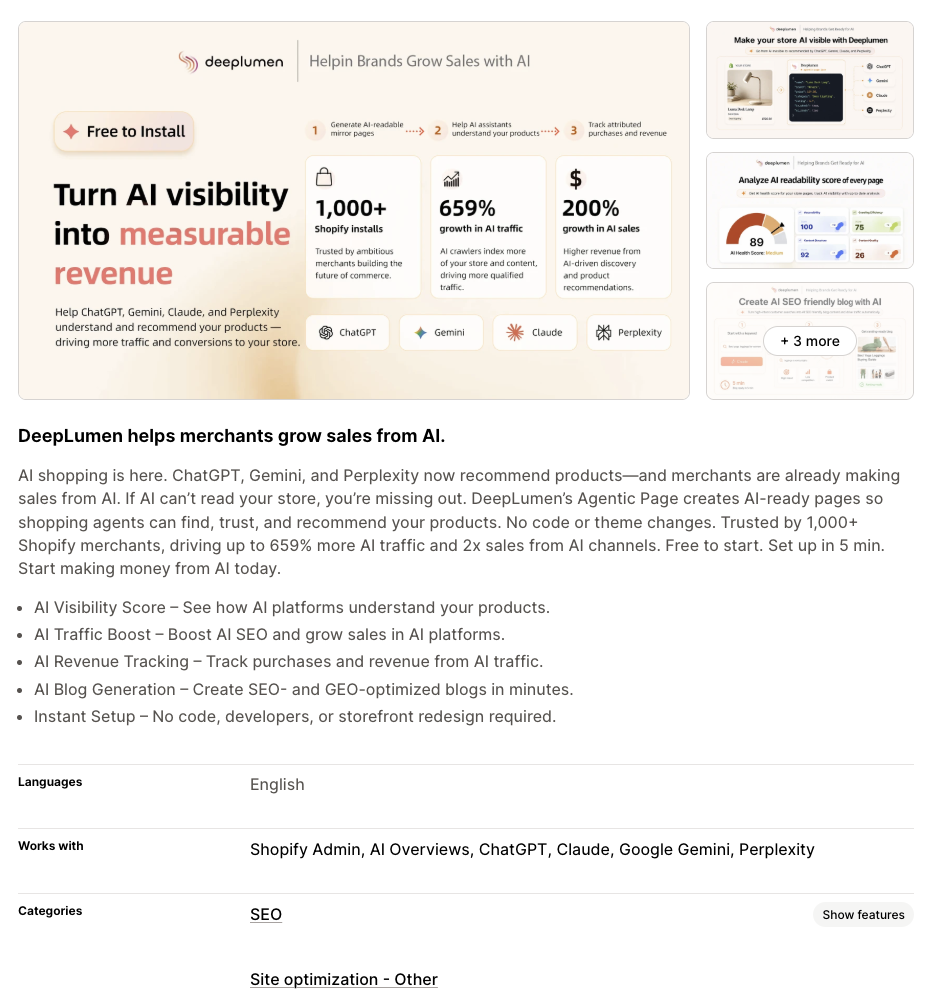 Shopify App Store Optimization Listing - BigMoves Marketing - bigmoves.marketing