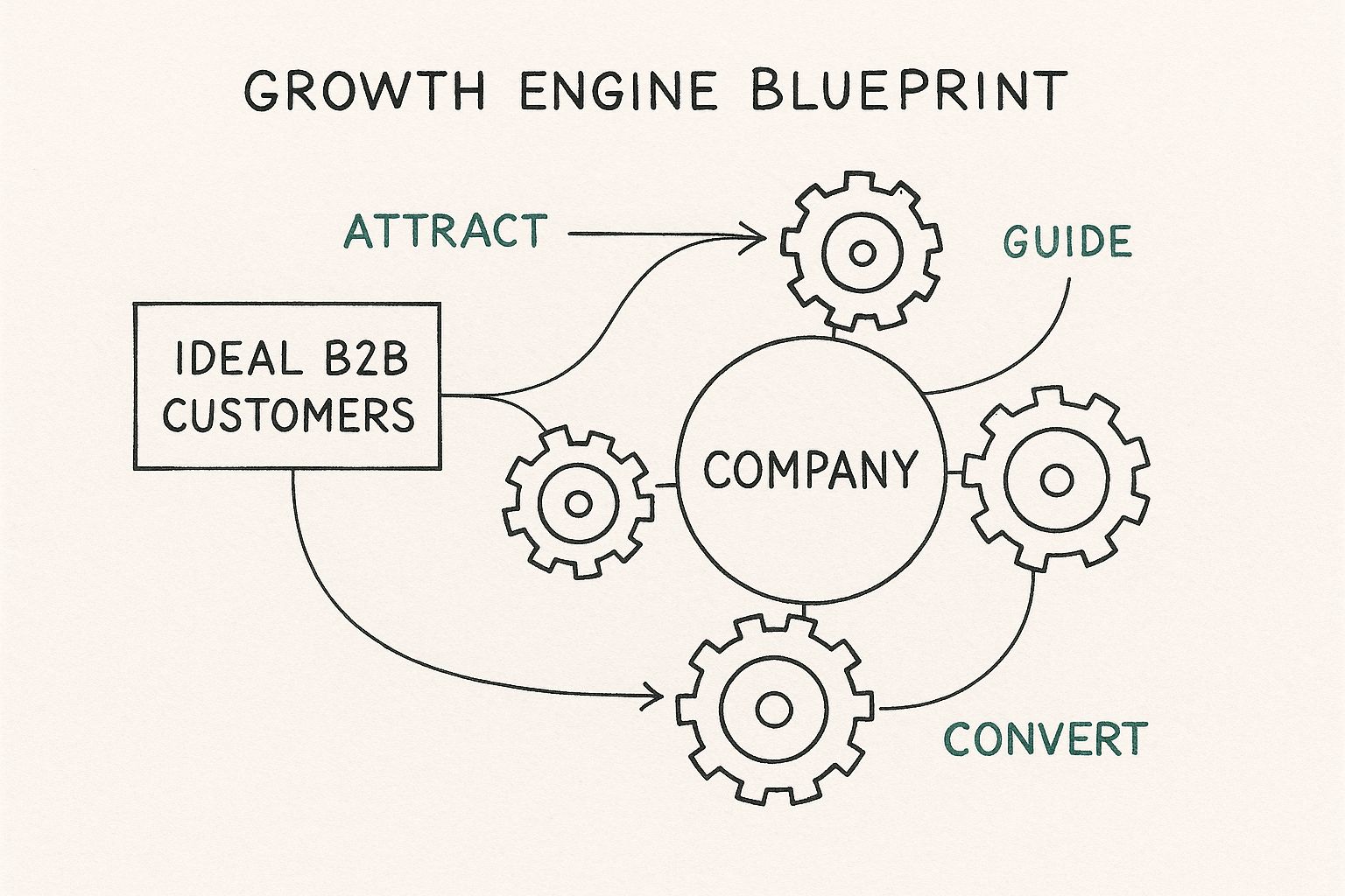 Infographic about demand generation agency