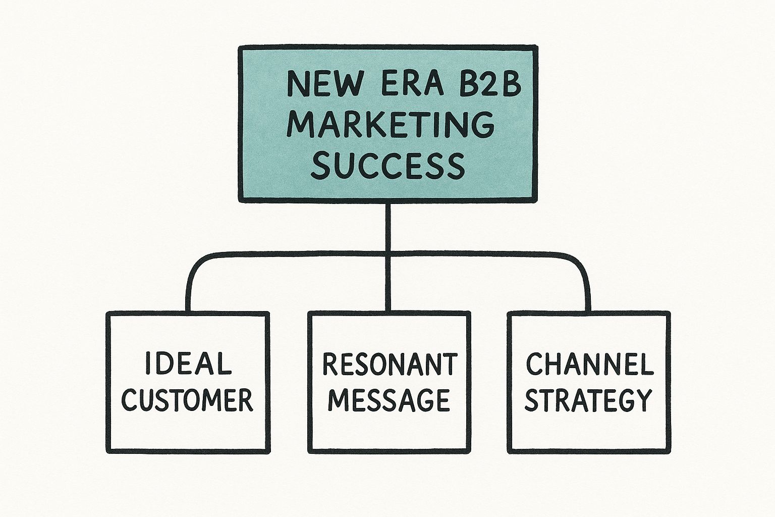 Infographic about b2b business marketing