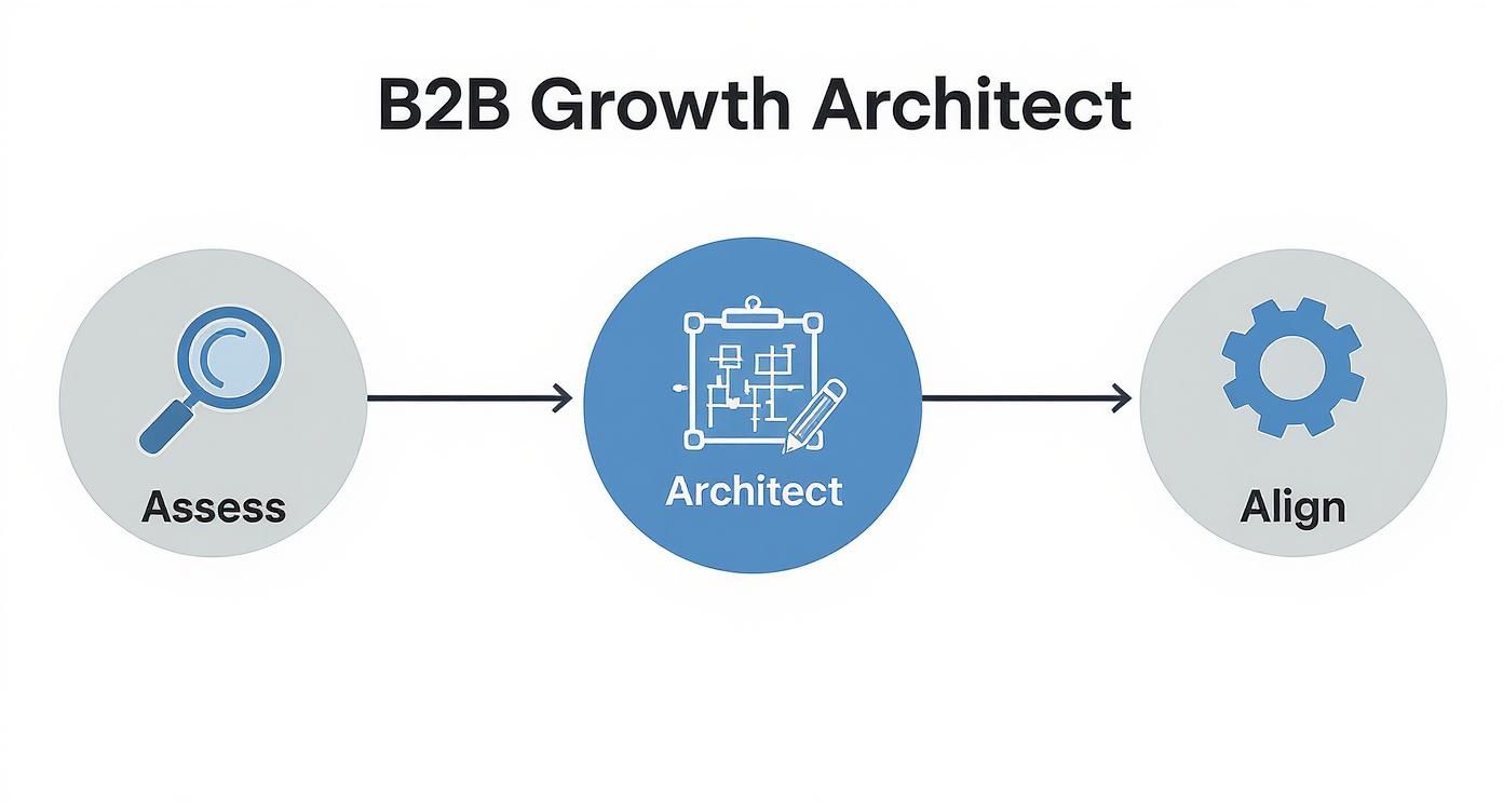 Infographic about b2b marketing consultant