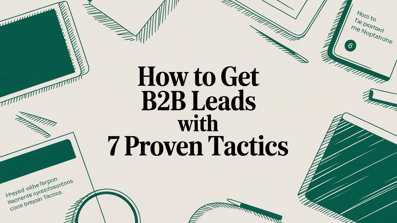 How to Get B2B Leads With 7 Proven Tactics