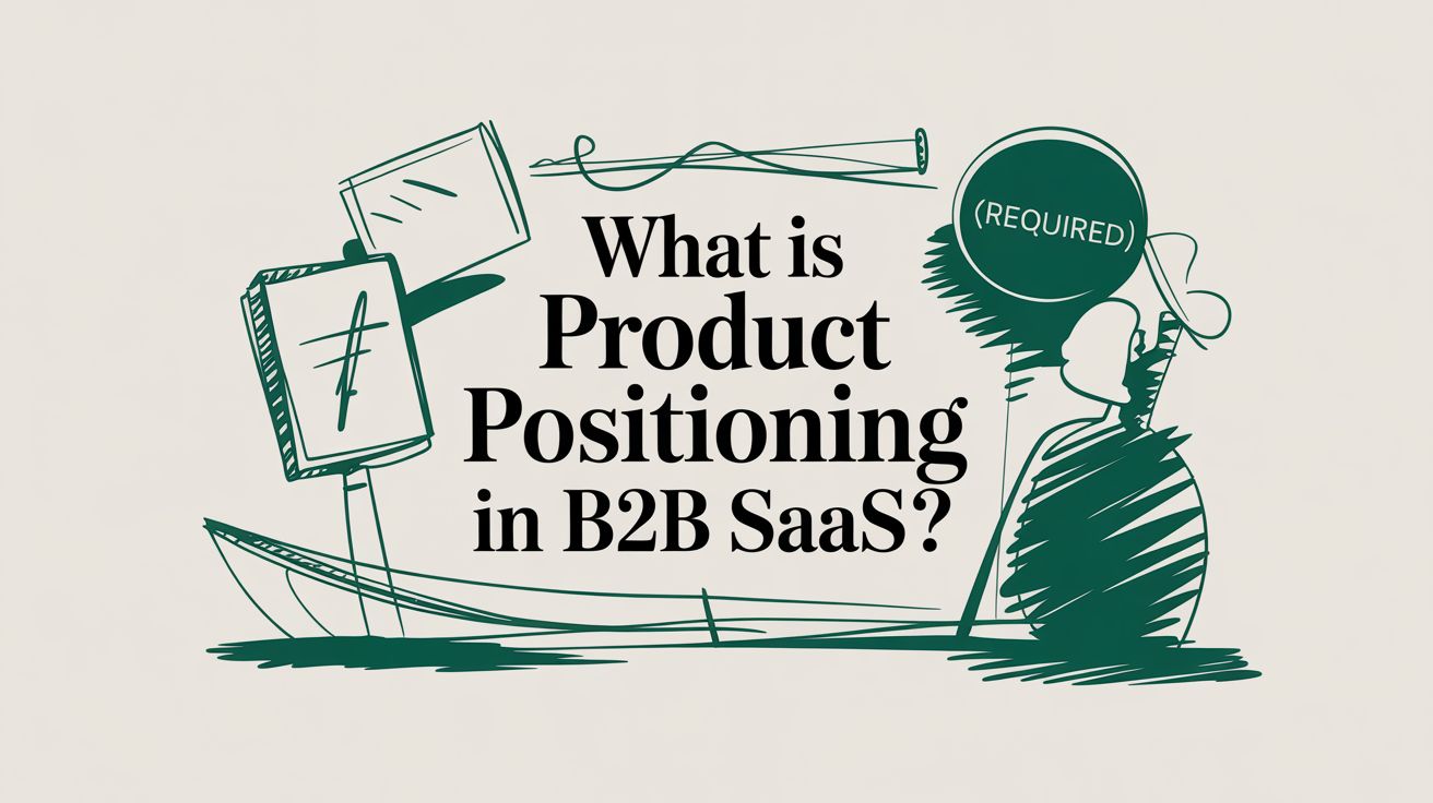 What Is Product Positioning in B2B SaaS?