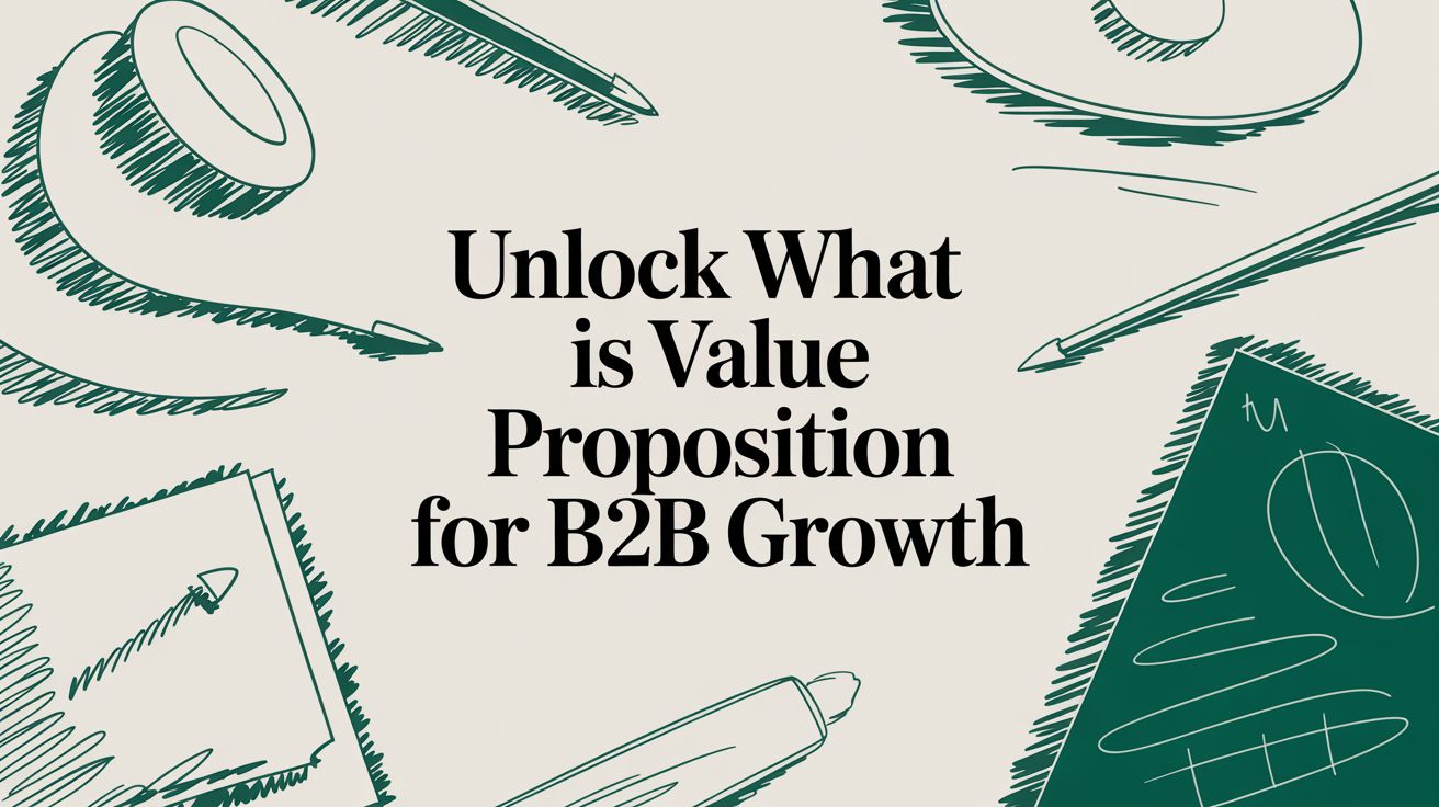 Unlock what is value proposition for B2B growth