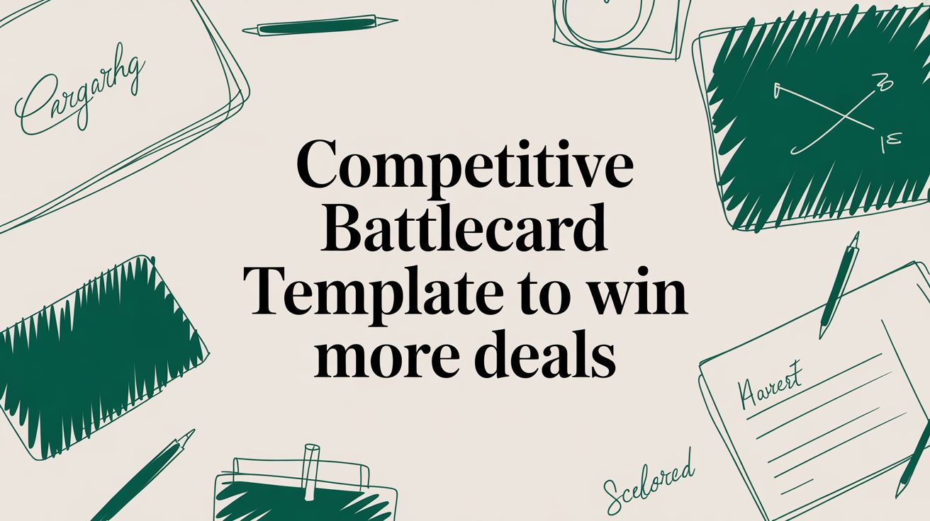 competitive battlecard template to win more deals