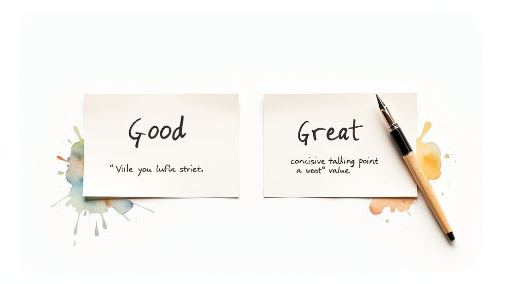 A team collaborating around a whiteboard, turning complex data into simple, persuasive talking points for their competitive battlecard template.