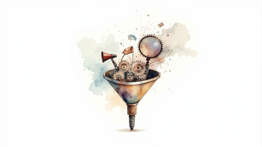 A team of sales professionals collaborating in a modern office, representing a well-equipped sales team.