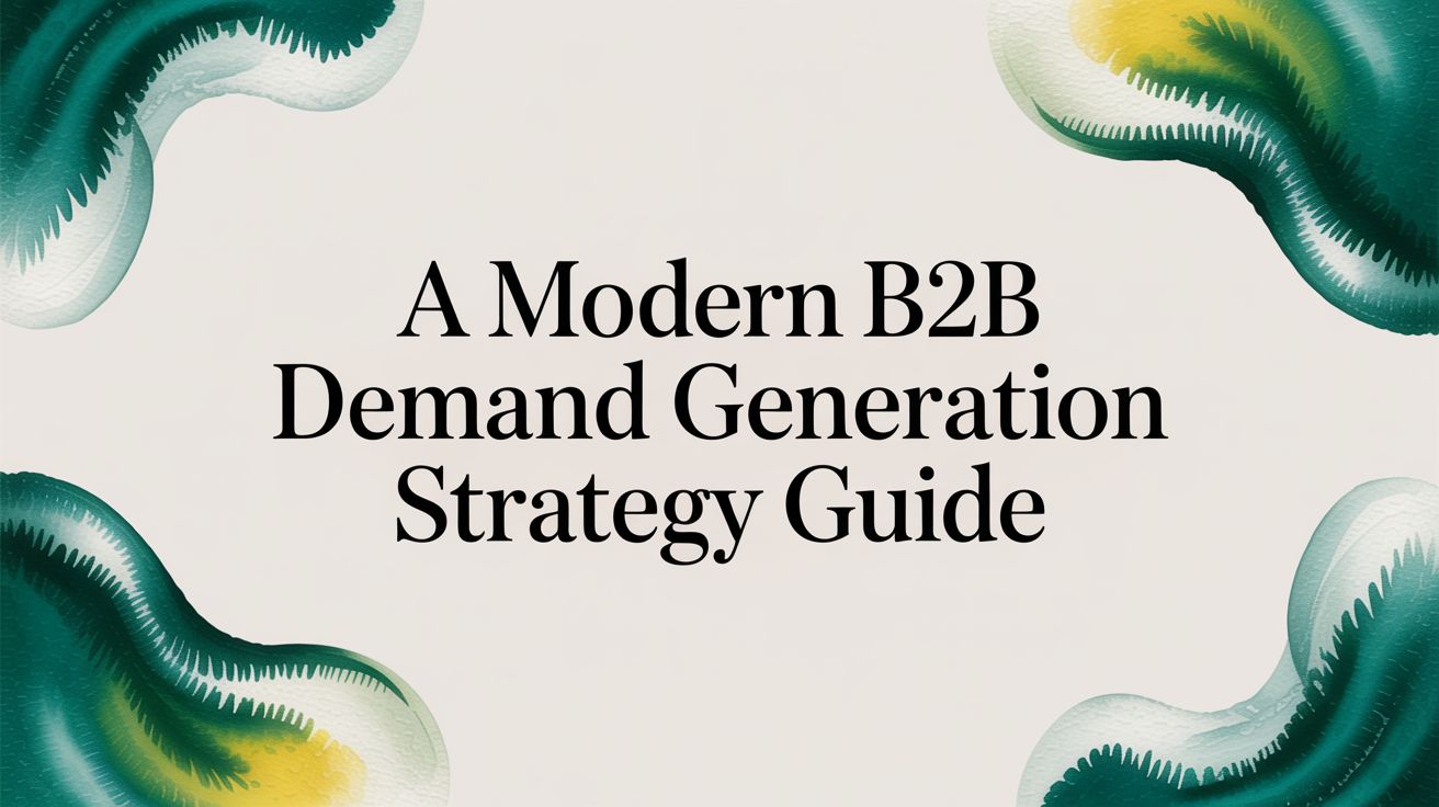 A Modern B2B Demand Generation Strategy Guide